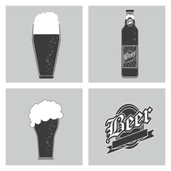 Beer icon design 