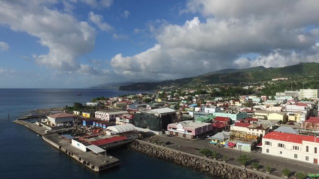 Hafen von Roseau, Dominica