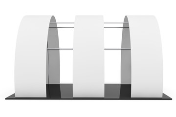 Blank Arc Promotion Stand