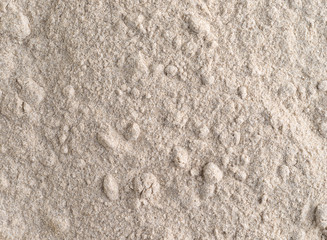 Close view of dry brown gravy mix