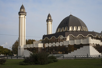 A new mosque in the city of Nalchik. North Caucasus. Kabardino-Balkaria. Russia.