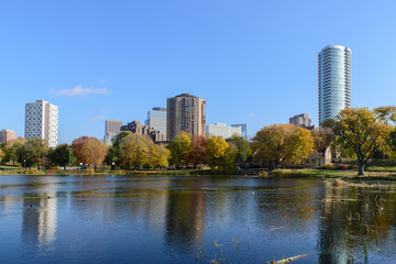 Loring Park in Minneapolis During Autumn 5