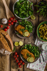 True Viennese schnitzel