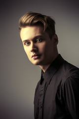 Obraz premium black shirt