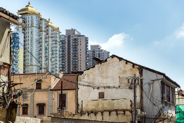 Aufschwung in Shanghai, China
