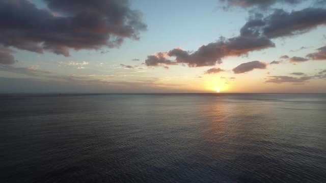 karibischer Sonnenuntergang