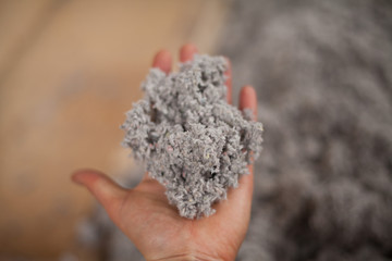 bilding insulation activity worker