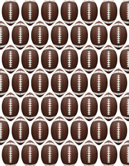 Vector American Football Pattern
