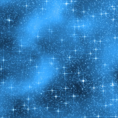 Milky way stars and star-dust in deep space / cosmos. 