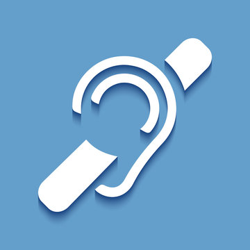 Logo handicap auditif.