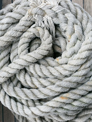Fototapeta na wymiar Background texture of coiled rope