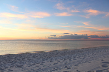 Naklejka premium Naples Florida Sunset