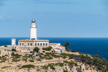 Fototapeta na wymiar Leuchtturum - Cap Formentor, Mallorca