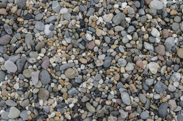 Background or texture of pebbles