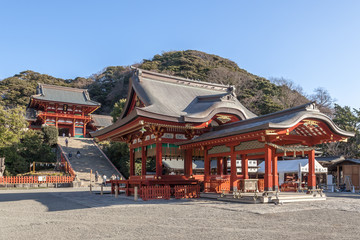 Naklejka premium Kamakura Tsuruoka Hachimangu Shrine