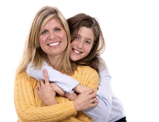 mother and daughter