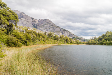 Bahia Lopez bay in Nahuel Huapi lake near Bariloche, Argentina