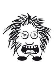 funny hair monster