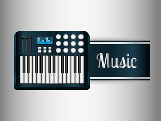 Music icons design 