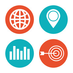 Obraz premium Technology icons design 