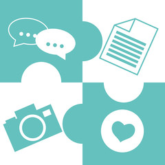 Technology icons design 