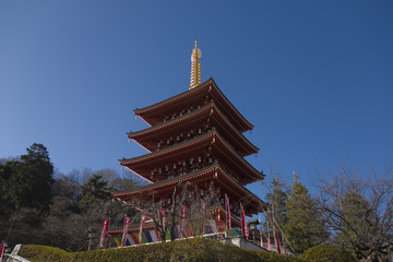 高幡不動尊・五重塔