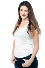 Fototapeta premium Portrait of a Confident young woman
