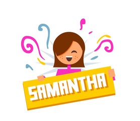 Named of  Samantha
