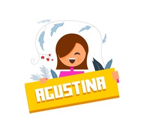 Named of  Agustina