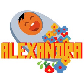 girl named Alexandra