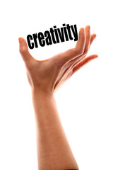 Smaller creativity concept