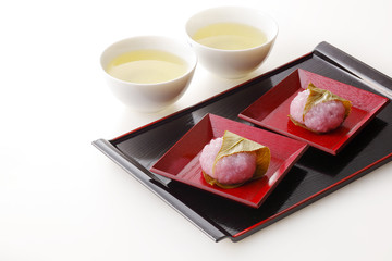 桜餅　Cherry Blossom Rice Cake