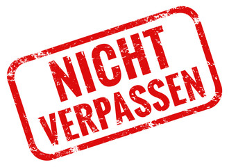Stempel rot nicht verpassen
