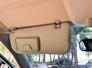 car sun visor