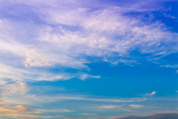 Beautiful of blue sky with cloud