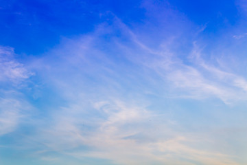 Naklejka na ściany i meble Beautiful of blue sky with cloud