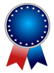 Vintage labels and ribbons