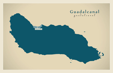Modern Map - Guadalcanal SB