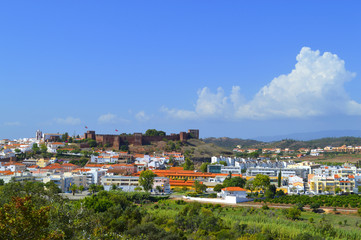 Fototapeta na wymiar Silves city in the Algarve Portugal