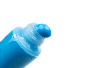 acrylic paint in a tube