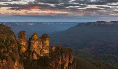 Wall murals Three Sisters Three Sisters, Blue Mountains