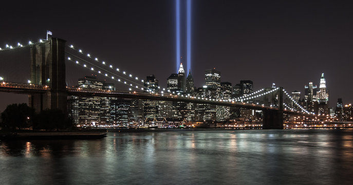 Fototapeta New York by Night