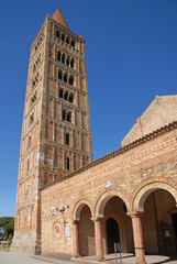 Pomposa Abbey, the most important northern Italy Benedictine monastery