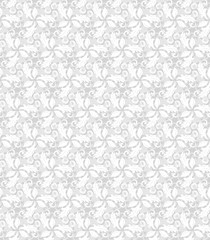 Floral Fine Seamless Pattern