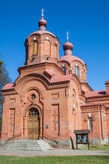 Fototapeta na wymiar Cerkiew św. Mikołaja w Białowieży