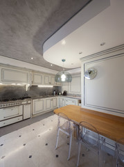 Architecture; domestic kitchen