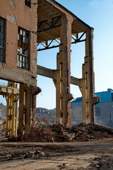 Demolition of a building