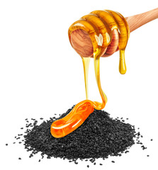 black cumin and honey