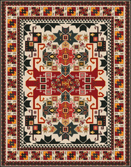 Ethnic Style Rug Design