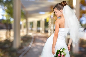 Naklejka premium Bride.